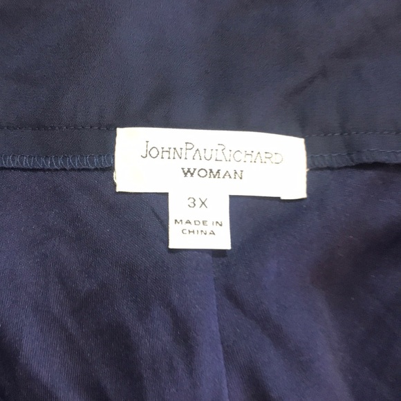 New Dark blue comfortable/ dressy pants Size3X - Picture 4 of 7